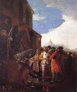 Francisco Goya Fair of Madrid Spain oil painting artist